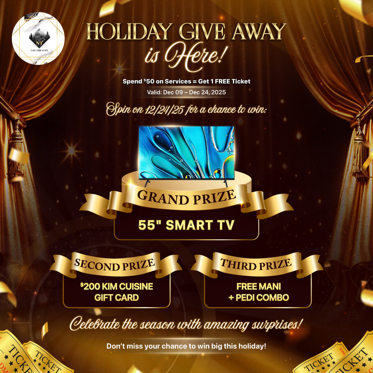 Nail Time Spa - Promotion